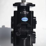 Parker Hannifin 6111153M92 Massey Ferguson Terex Twin Hydraulic Pump 37 + 37 CC/REV