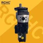 JCB 20/925588 Parker Cast Iron Triple Hydraulic Gear PumpPGP365 3229124026 B478EKAB22-11HCAB15-1 hydraulic pump