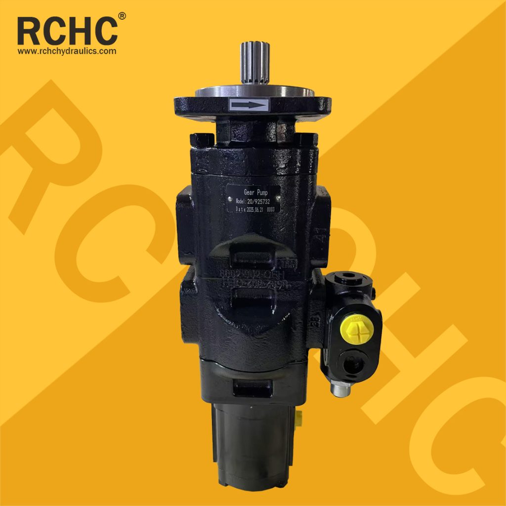 Parker JCB 7049532007 Triple Hydraulic Pump 40+...