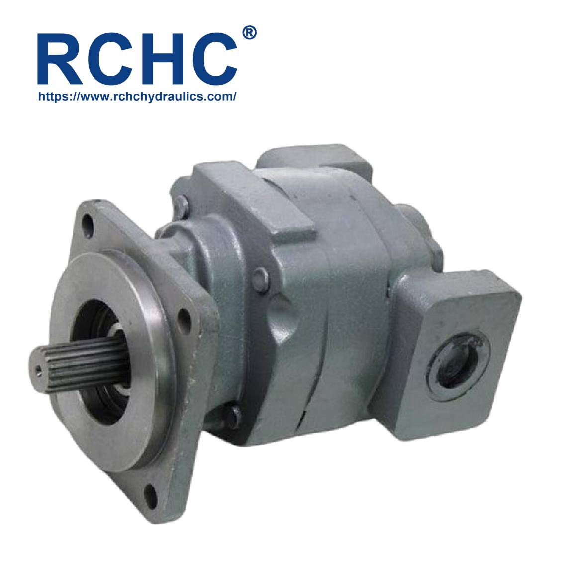 130258A1 257953A1 Hydraulic Gear Pump For CASE Loader Backhoes 580L 580LXT
