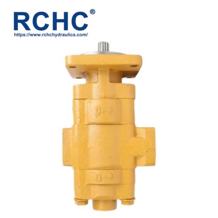 3239529174 Parker Hydraulics gear pump primarily used in Case IH backhoe loaders