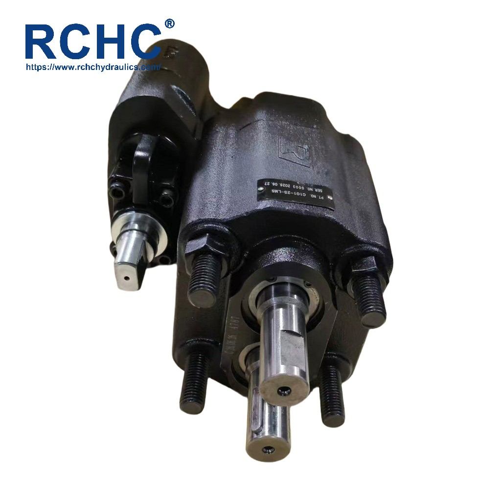 Parker Hannifin 20/925586 JCB 3CX Twin Hydraulic Pump 29 + 23 CC/REV